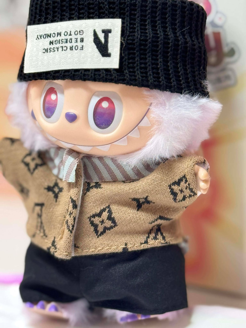 POP MART Labubu Big Into Energy – Luck w/ Outfit | Authentic Designer Toy