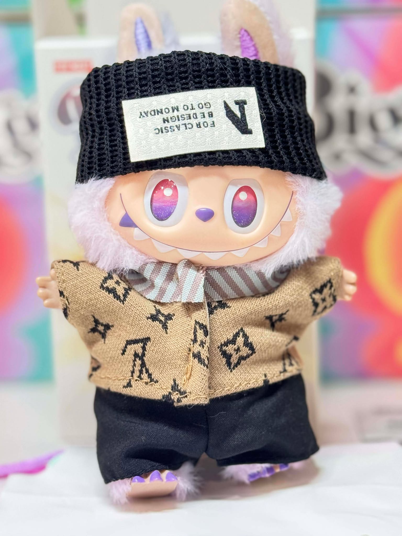 POP MART Labubu Big Into Energy – Luck w/ Outfit | Authentic Designer Toy