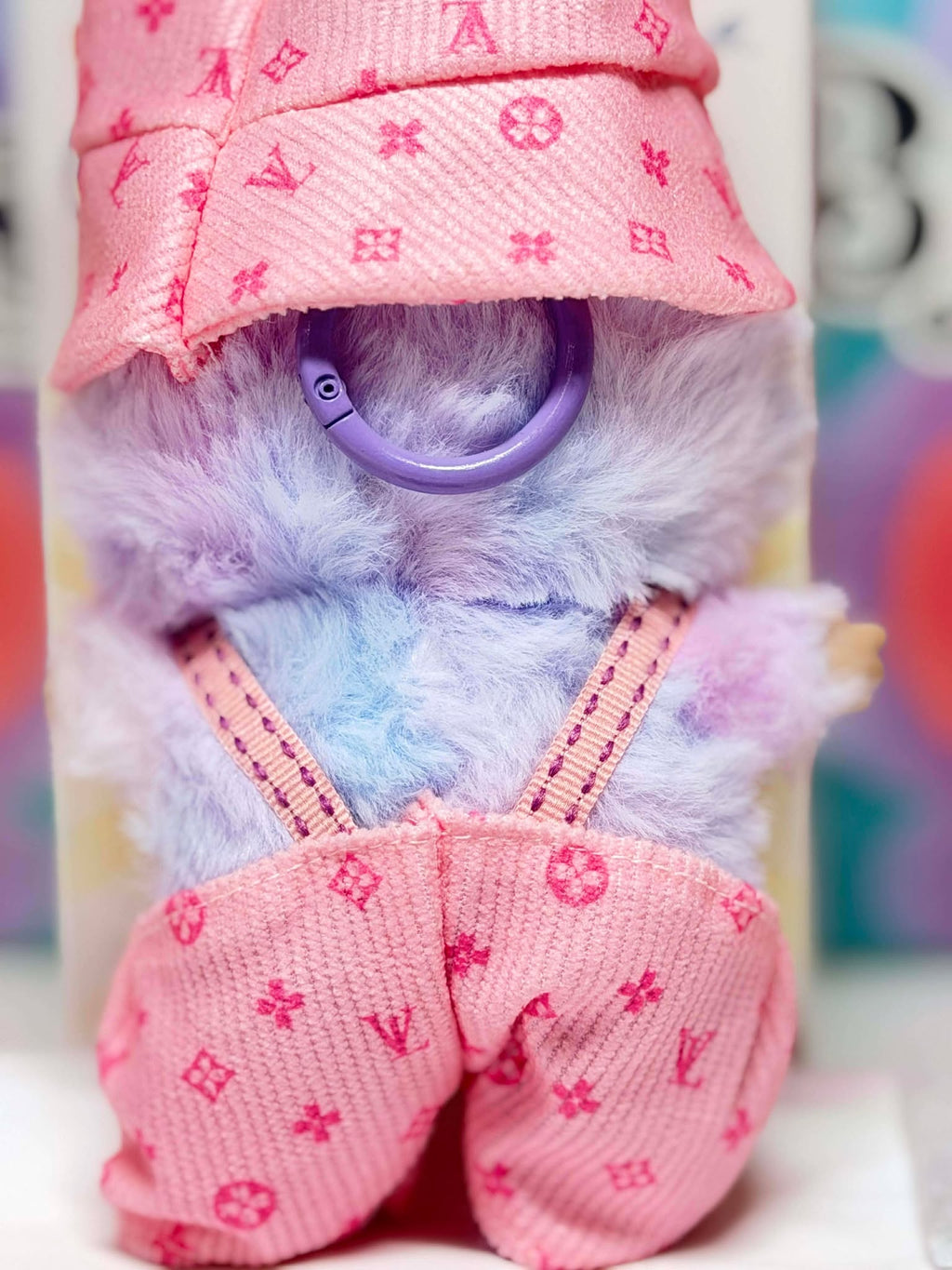 LUCK - Labubu Big Into Energy Plush – Pink Outfit | POP MART Authentic