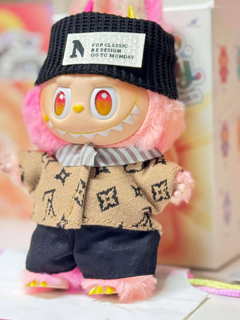 POP MART LABUBU Big Into Energy – LOYALTY 🩷 With Outfit | Authentic