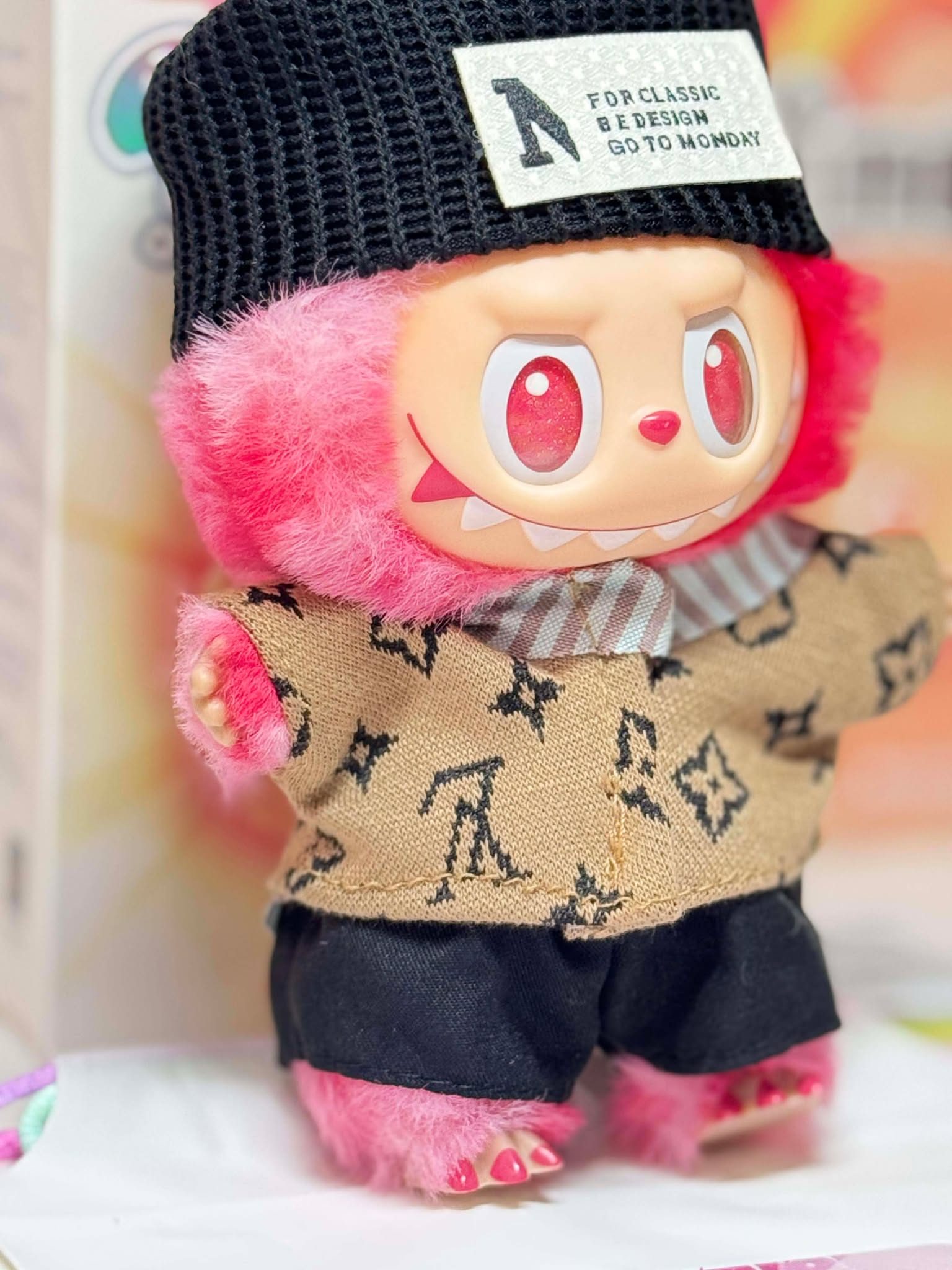 POP MART Labubu Big Into Energy – Love w/ Outfit | Authentic Designer Toy