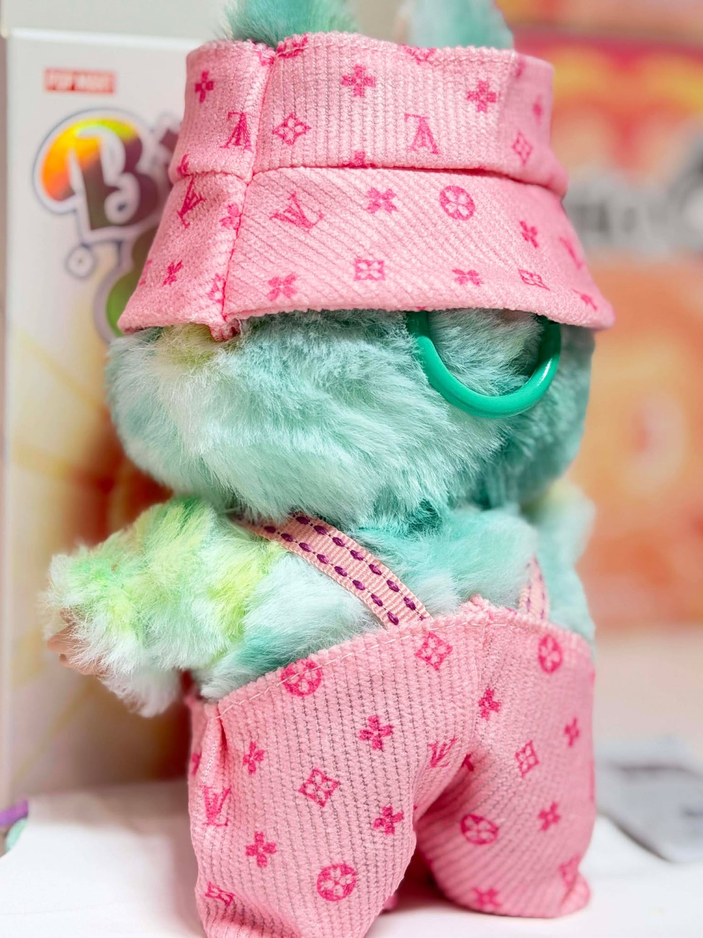 SERENITY - Labubu Big Into Energy Plush – Pink Outfit | POP MART Authentic