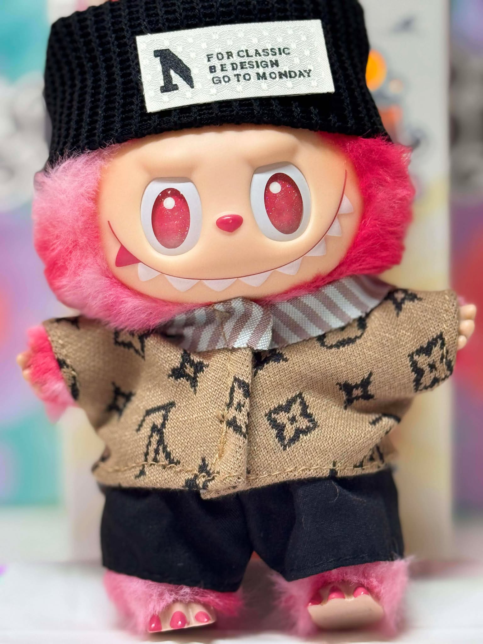 POP MART Labubu Big Into Energy – Love w/ Outfit | Authentic Designer Toy