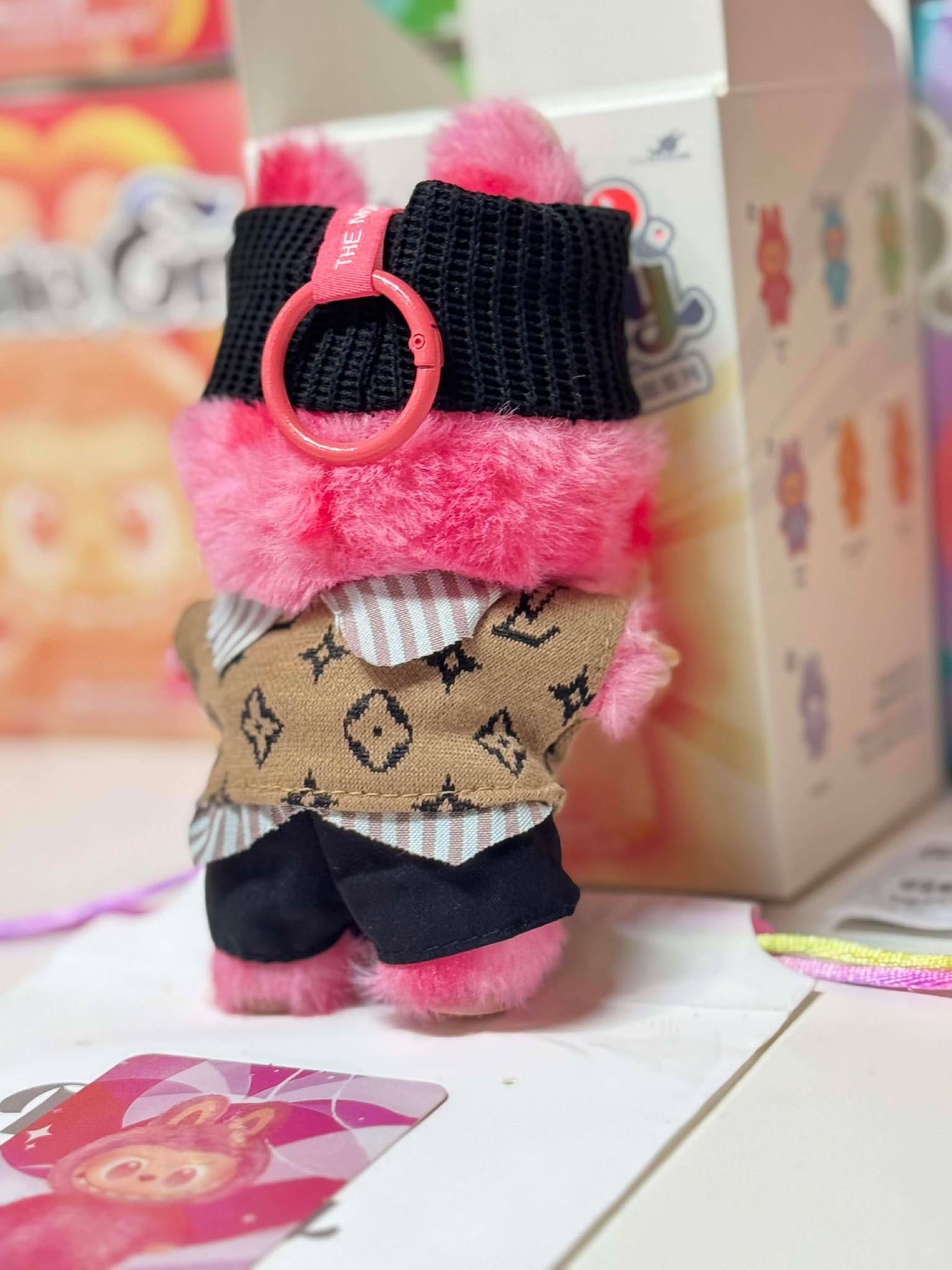 POP MART Labubu Big Into Energy – Love w/ Outfit | Authentic Designer Toy