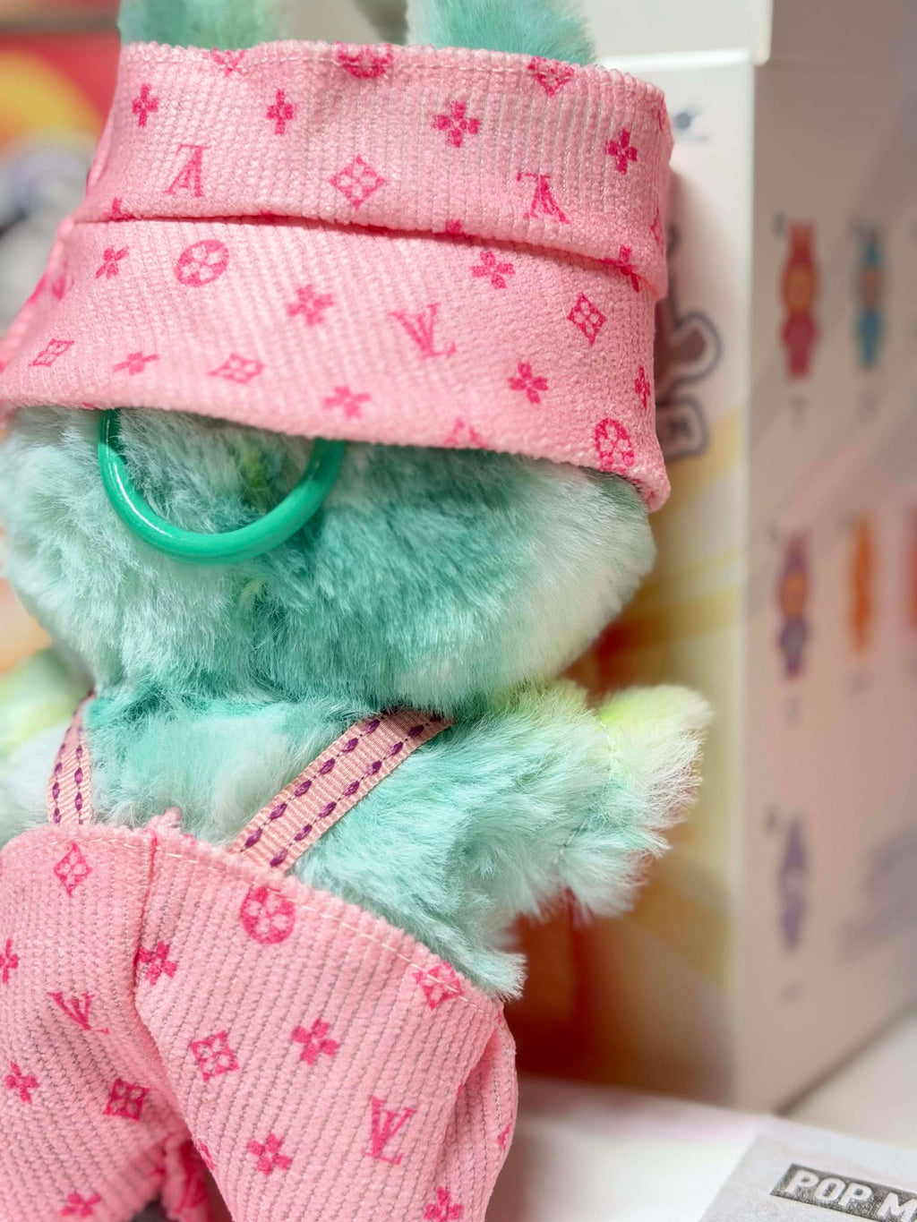 SERENITY - Labubu Big Into Energy Plush – Pink Outfit | POP MART Authentic