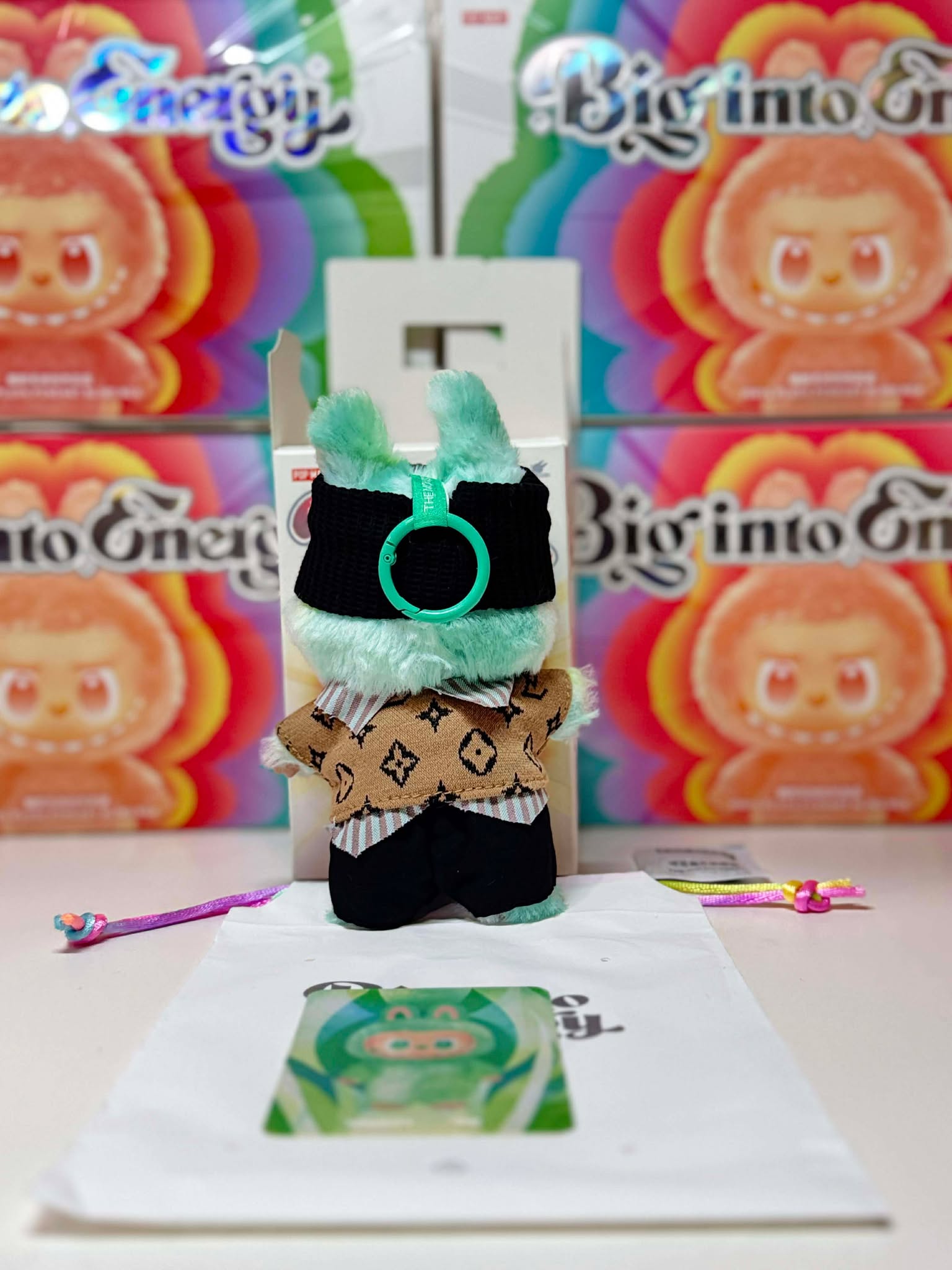 POP MART Labubu Big Into Energy – Serenity | Authentic Designer Toy