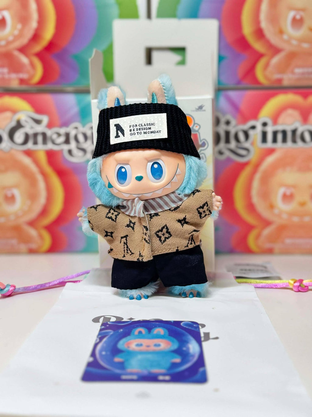 POP MART Labubu Big Into Energy – Hope w/ Outfit | Authentic Designer Toy