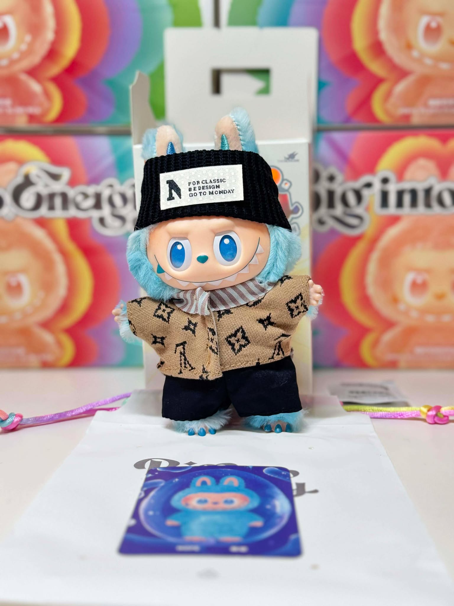 POP MART Labubu Big Into Energy – Hope w/ Outfit | Authentic Designer Toy