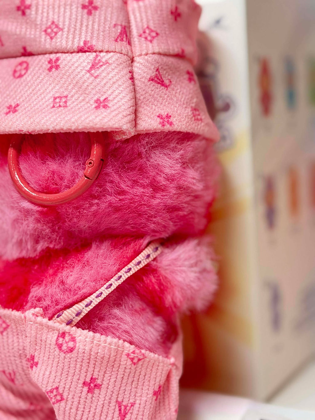 LOVE- Labubu Big Into Energy Plush – Pink Outfit | POP MART Authentic