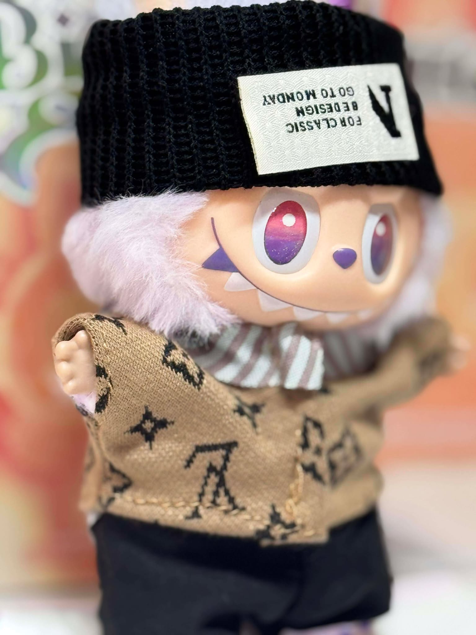 POP MART Labubu Big Into Energy – Luck w/ Outfit | Authentic Designer Toy