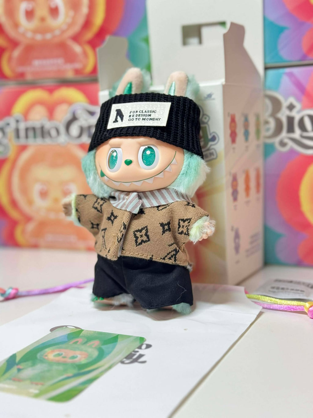 POP MART Labubu Big Into Energy – Serenity | Authentic Designer Toy