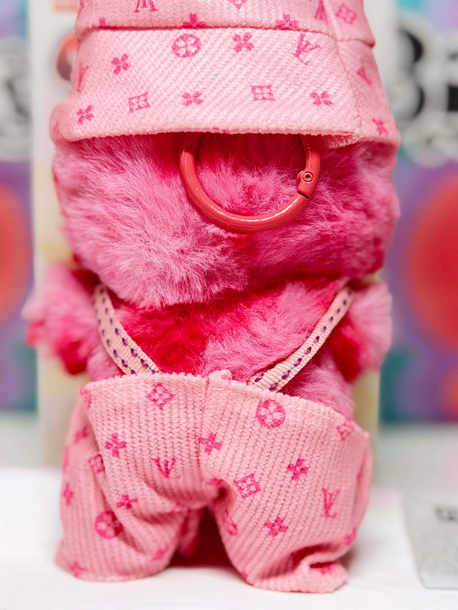 LOVE- Labubu Big Into Energy Plush – Pink Outfit | POP MART Authentic