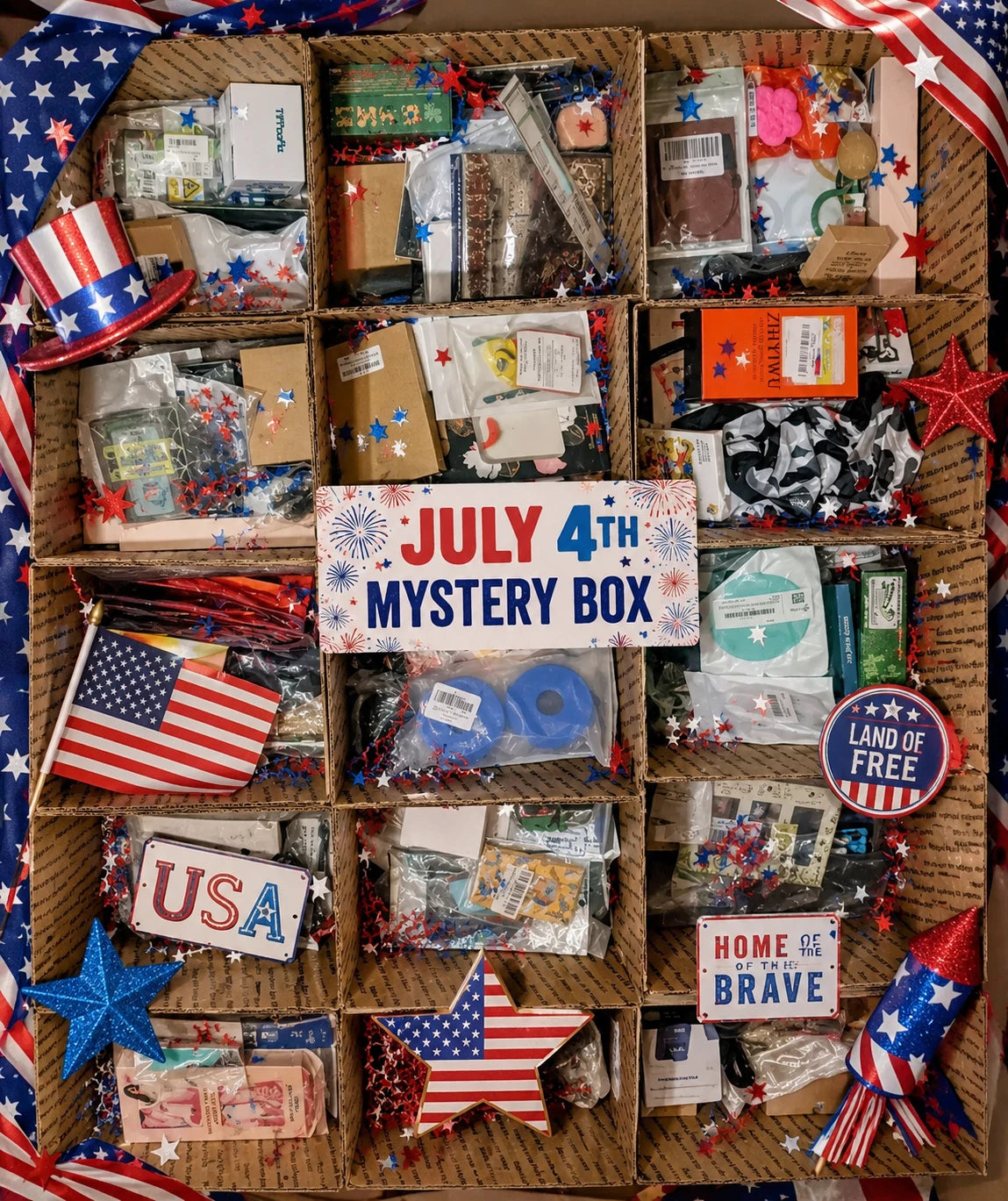 🎁Amazon Mystery Box Large Liquidation Box Electronics + Home Goods JULY 4🎁